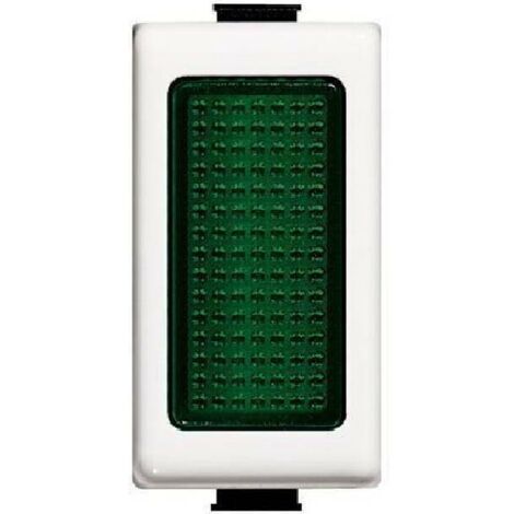 Bticino Matix modulo portalampada vetro verde AM5060V