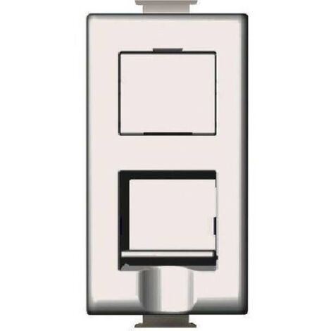 Bticino Matix RJ45 Steckdose Toolless KAT 5E UTP AM5979C5E
