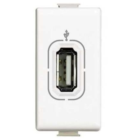 Bticino matix usb socket color blanco am4285