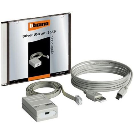 Bticino MY HOME Câble USB de programmation périphériques My Home 3559