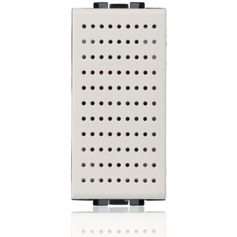 BTICINO N4351/12 - Suoneria In Bronzo 12 Vac 5Va 80Db - Bianco - LivingLight