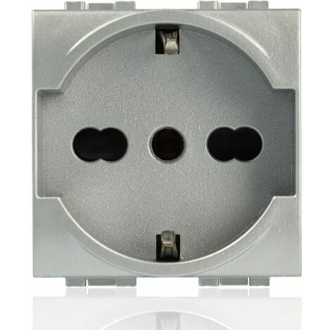 Bticino Livinglight Presa Schuko e bipasso 10/16A