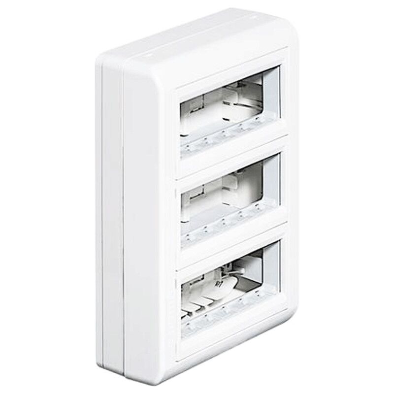 Bticino - tableau mural multifonctionnel 18 modules blanc 150418BA