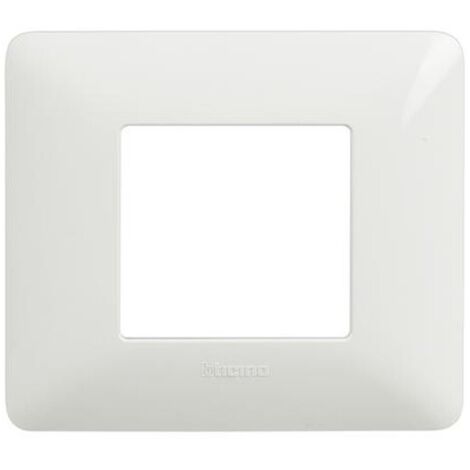 Bticino placca 2p bianco serie matix am4802bbn