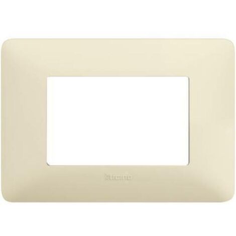 Bticino placca 3 moduli avorio serie matix am4803bav