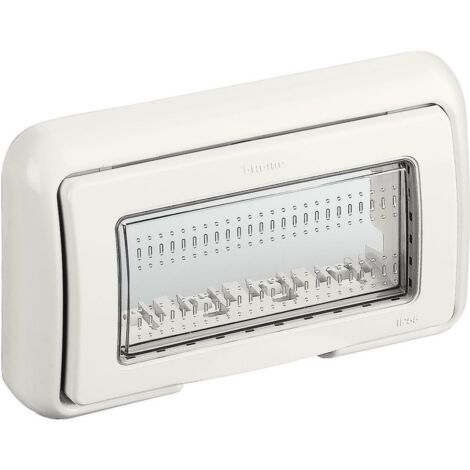 Bticino placca stagna 4 moduli IP55 per Serie Matix 25604B