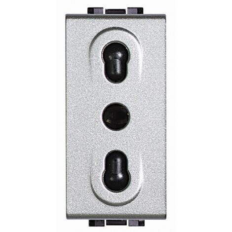 BTICINO Presa 2P+T 10/16A 250V Bipasso Livinglight Tech