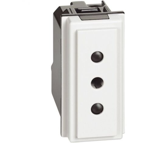 Bticino Presa 2P+T 10A 250Vac colore bianco - KW4113
