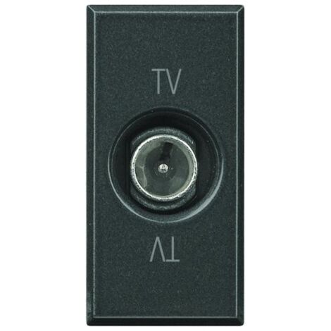 BTICINO Presa Passante Tv Axolute Antracite
