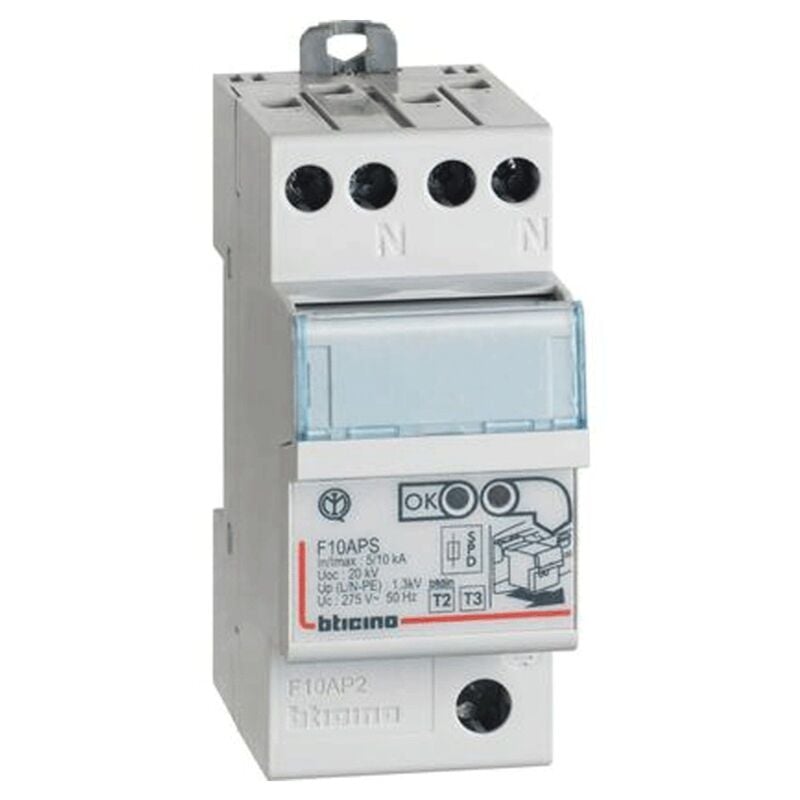 Disjoncteur de surtension 10KA 2P F10AP2 - Bticino