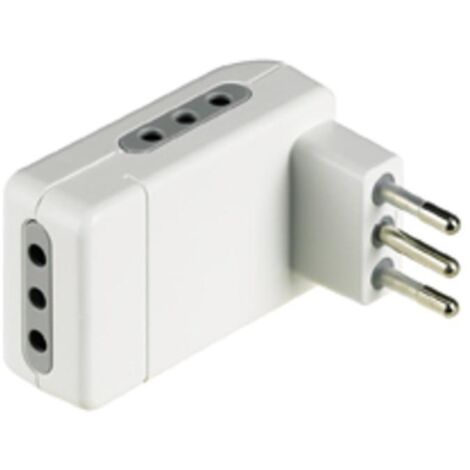 bticino S3605DE adattatore per presa di corrente Bianco