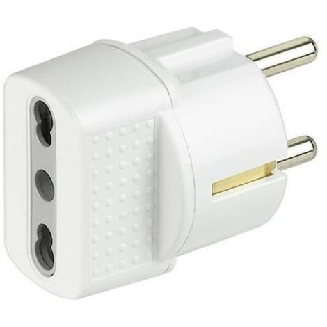 bticino S3625D adaptateur prise d'alimentation Type C (Europlug) Blanc