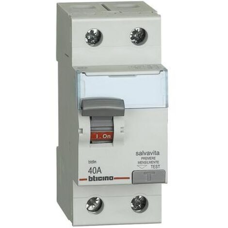 Bticino salvavita differenziale 40A AC 300MA G724AC40