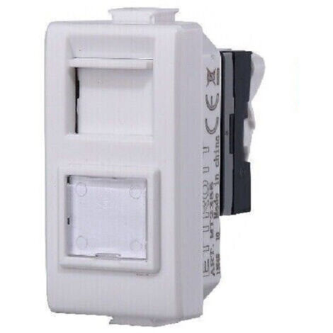 Bticino Série Frutti Matix Compatible Prise Schuko Lan Usb Bouton De Dérivation   Fiche Technique Rj45 Cat.6