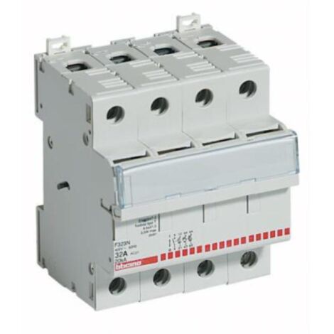 Bticino Sicherungshalter Trennschalter 3P+N 32A 500V 4 Module F323N