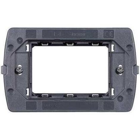 Bticino soporte 3 módulos para placas AIR LN4703C
