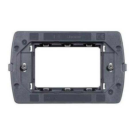 Bticino support 3 modules pour plaques AIR LN4703C