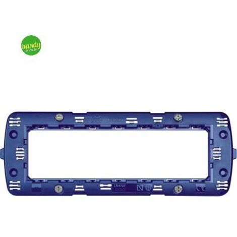 Bticino Supporto Living Light - Fissaggio Viti - 7 Moduli