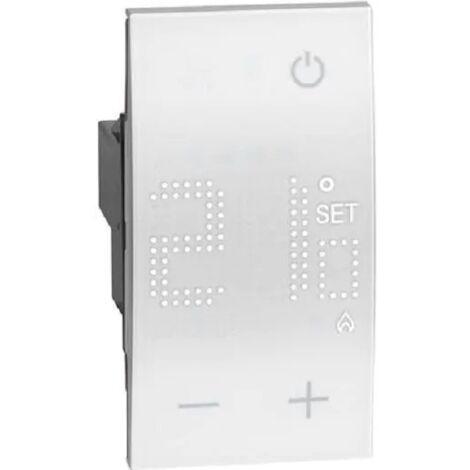 Bticino termostato ambiente 230V Living Now bianco - KW4441