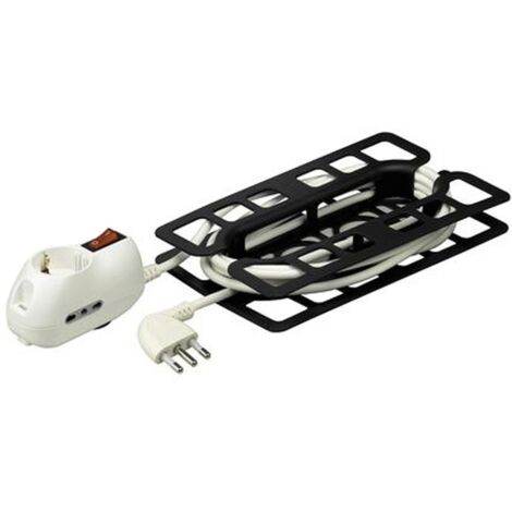 Bticino Verlängerungskabel 5Mt 16A Stecker 2 Steckdosen 10/16A 1 Schuko 3635DB