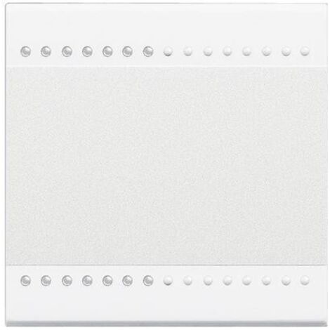 Bticino WIPPE NEUTRAL 2MOD WEISS (N4911M2N)