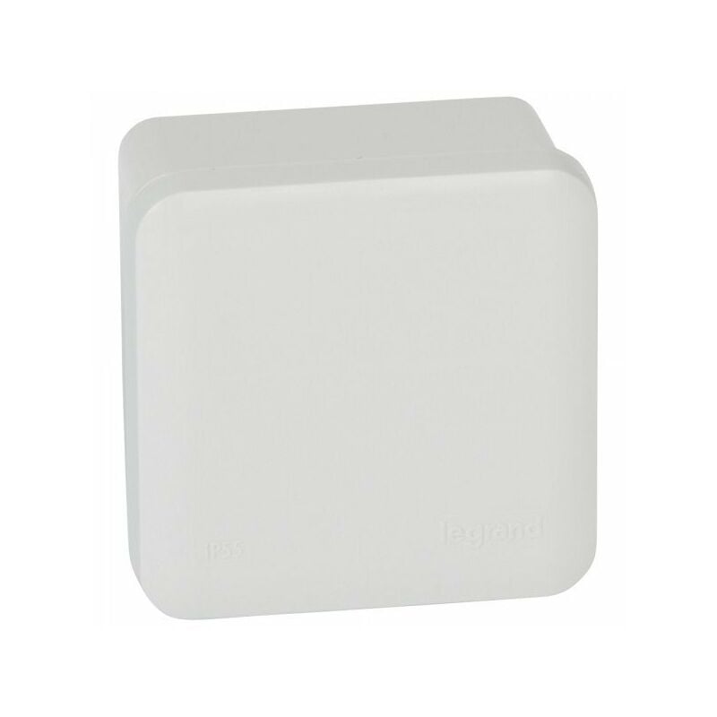 Boite de dérivation 80X80X42MM étanche IP55 faces lisses gamme optibox BLM BLM 525309