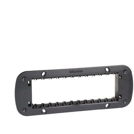 BTIK4706 Supporto 6 moduli fornito con valva di protezione