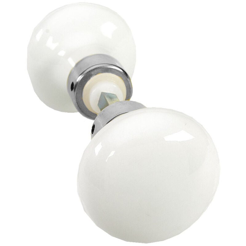 Bouton double rond 56 carré de 7mm finition nickelé Merigous V321311100G