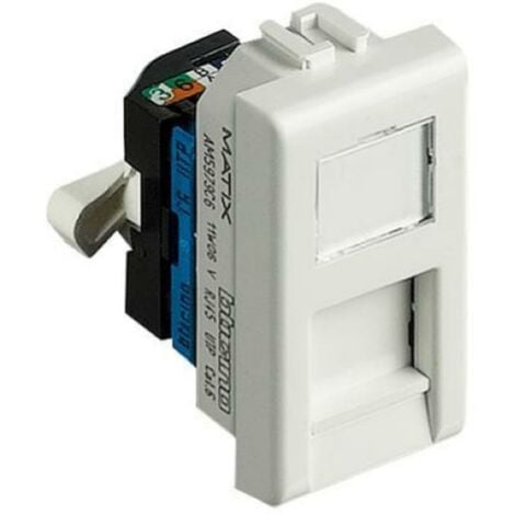 ACCOPPIATORE CONNETTORE RETE LAN/RJ45 ETHERNET CAT5/CAT5E/CAT6 SP-L03