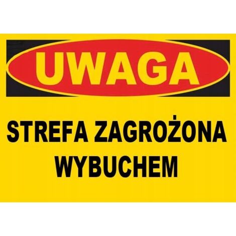 BTO-11 - SCHILD - Explosionsgefährdete Zone