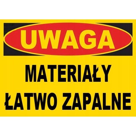 BTO-23 PLACA DE SEÑALIZACIÓN para edificios con materiales fácilmente inflamables