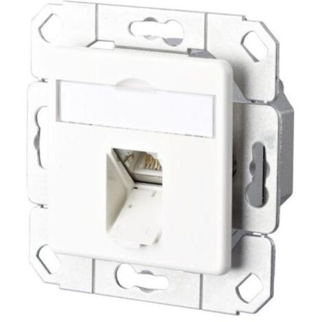 BTR NETCOM Anschlussdose C6A Upk 1xRJ45,Upk,rws TN EDATC6A-1UPk-rws