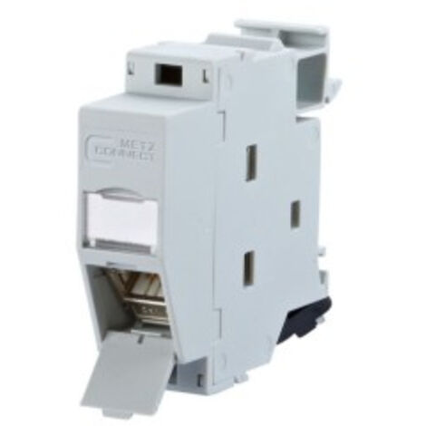 BTR NETCOM Hutschienenmodul,Kat.6A 1xRJ45,inkl. Modul TN C6Amod-REG-270