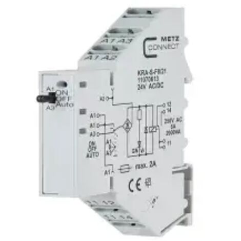 BTR NETCOM Koppelbaustein 24AC/DC KRA-S-F8/21 1W