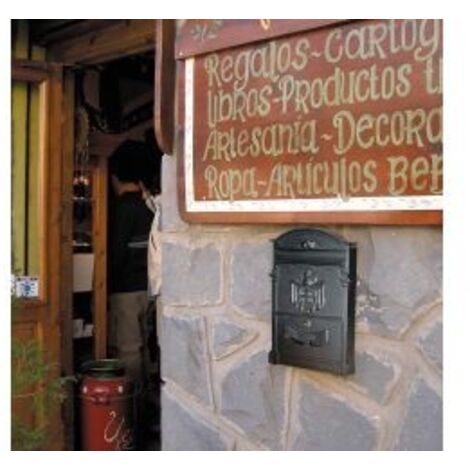 BTV BUZON IMPERIAL 4105575 ALUMINIO FUNDIDO EXTERIOR NEGRO