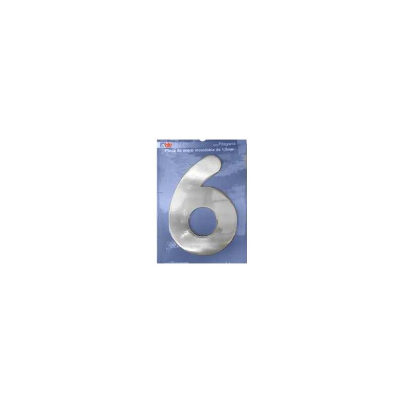 

Numero 6 Inoxidable Modelo Pitagoras Alto 15.5Cm
