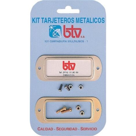 BTV TARJETERO BUZON INOX (BLITER 2 U.60012