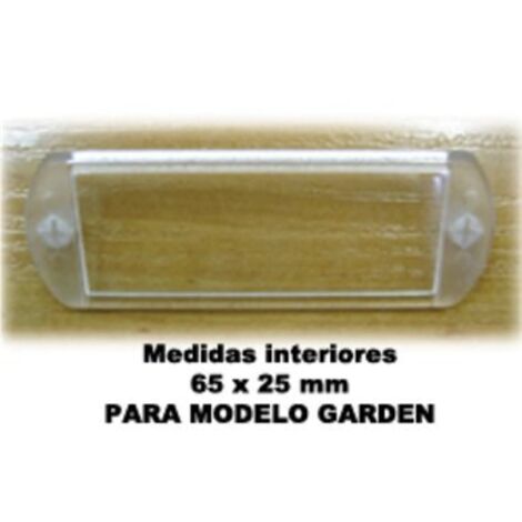 BTV TARJETERO BUZON TRANSPARENTE 6525 mm.60608 ( 1und
