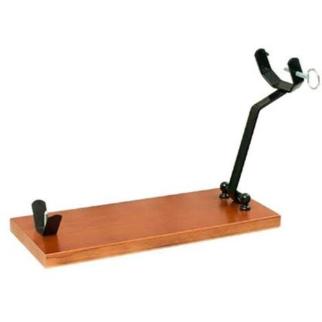 BUARFE jamonero plegable nogal eko , Jamonero plegable nogal EkoFabicado en madera de pino insigne nacionalHerrajes de hierro pintados en negro epoxiPinchos de acero co