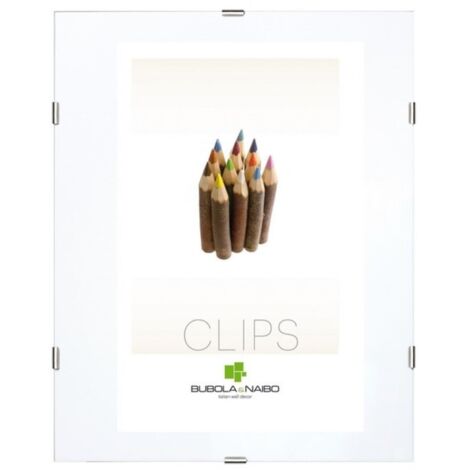 BUBOLA & NAIBO - CORNICE CLIPS SERIE BASIC A GIORNO 30 X 45 CM. GIO NO 13