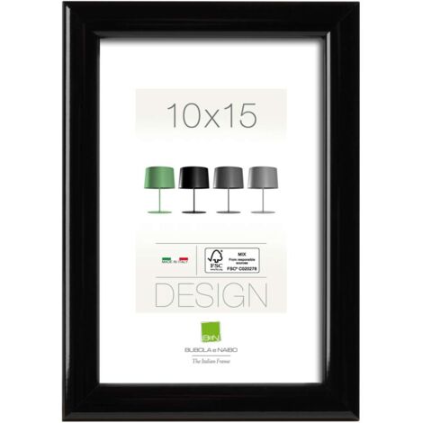 Bubola & Naibo Cornice Frank - Nero - 70x100 cm