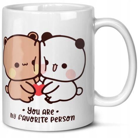 BUBU UND DUDU KERAMIKTASSE FÜR SIE UND IHN GESCHENK FÜR MÄDCHEN ODER FREUNDE