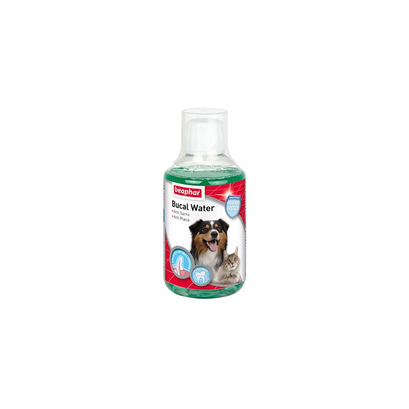 

Bucal Water para Perros y Gatos, 250 ml - Beaphar