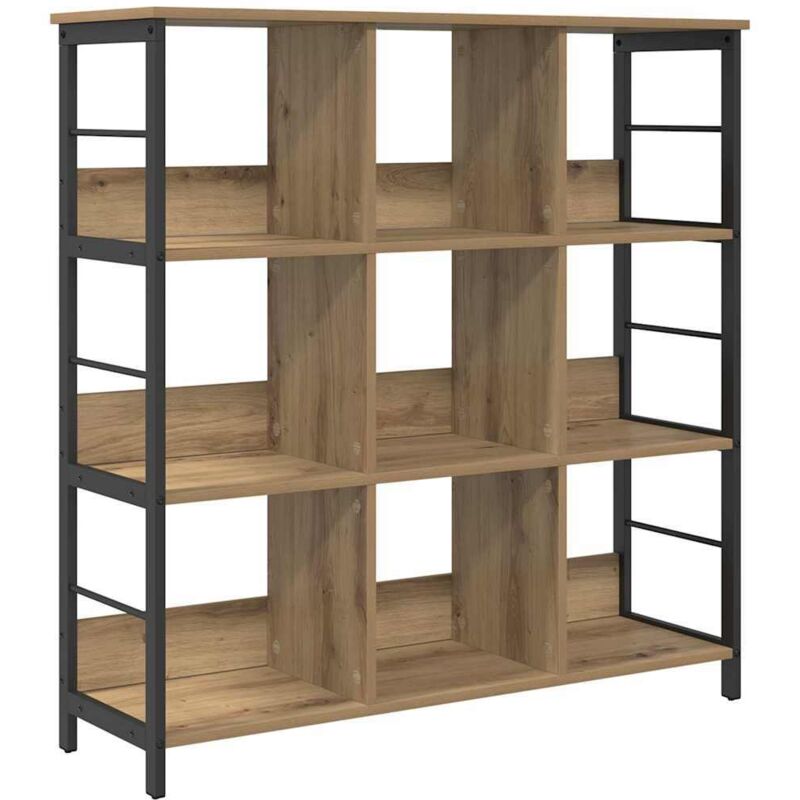 Bücherregal Artisan-eiche 102 X 32 X 104, 5 Cm Holzwerkstoff Vidaxl