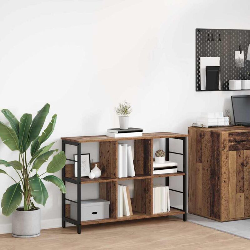Bücherregal Altholz 102 X 32 X 72, 5 Cm Holzwerkstoff Vidaxl