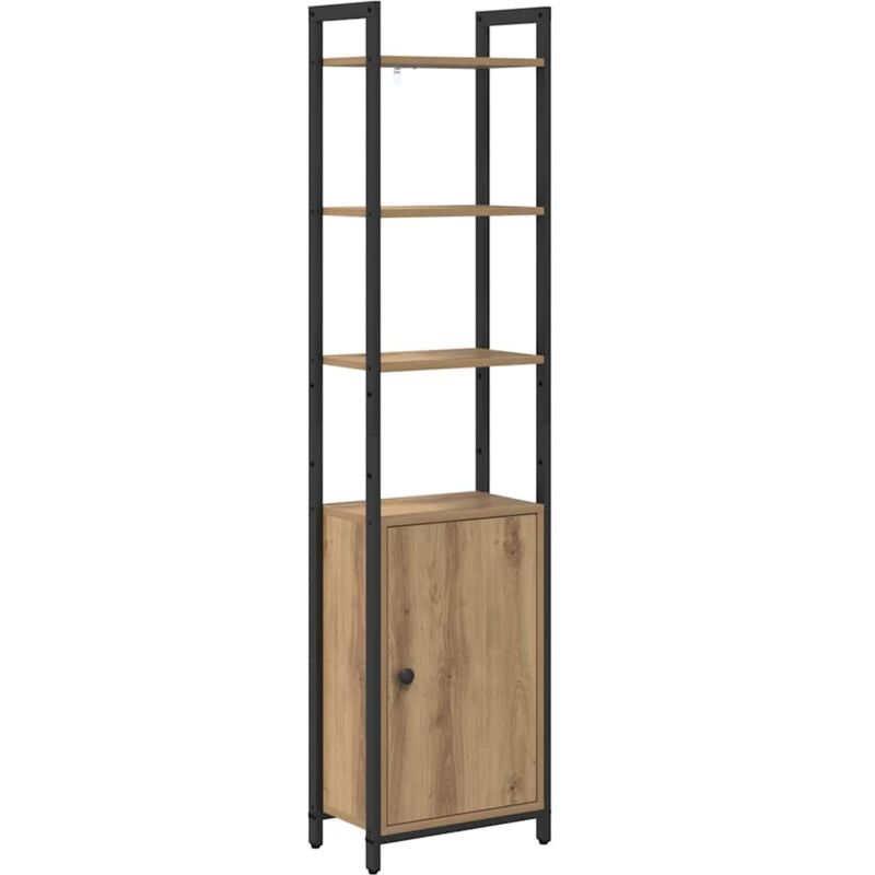 Bücherregal Artisan-eiche 40 X 24 X 161 Cm Holzwerkstoff Vidaxl