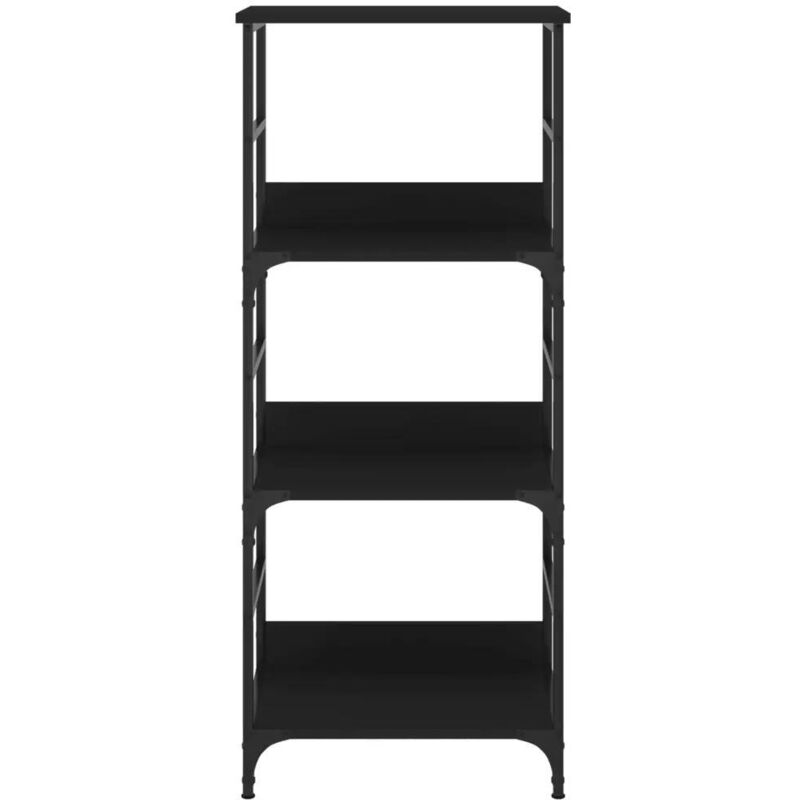 Bücherregal Schwarz 50x33x117, 5 Cm Holzwerkstoff Vidaxl