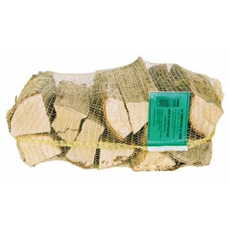 Bûches de bois 30 cm pour poêle et cheminée – Bois dur sec en filet de 25 dm³ – Combustion optimale et chaleur rapide – La Forestiere Du Nord