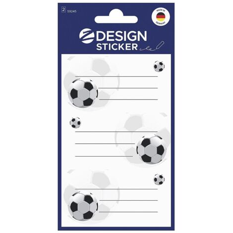 Buchetiketten "Fußball" 59245