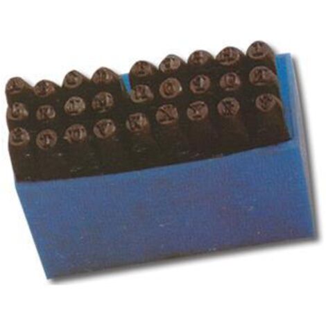 Buchstabenzähler 8 mm/27 Stück. (10/20)